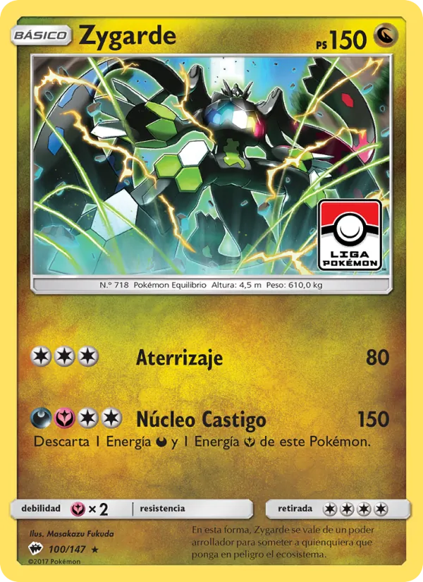 Zygarde (Sombras Ardientes #100/147)