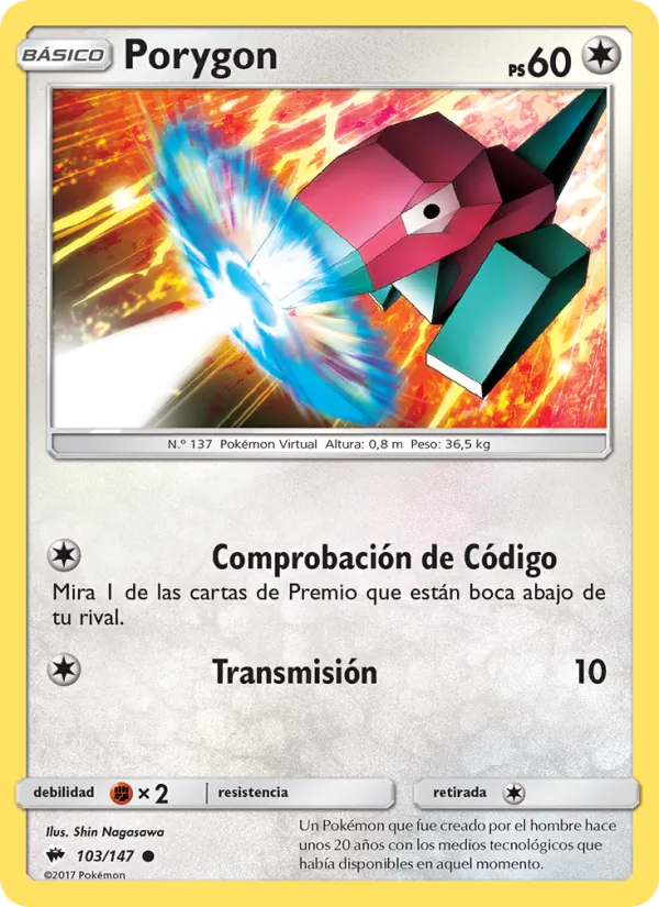 Porygon (Sombras Ardientes #103/147)