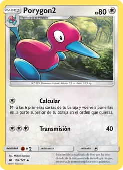 Porygon2 (Sombras Ardientes #104/147)