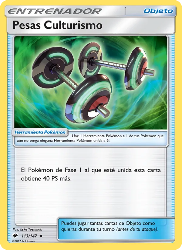 Pesas Culturismo (Burning Shadows #113/147)