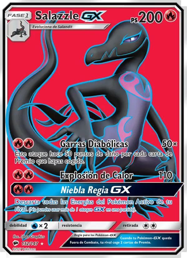Salazzle GX (Sombras Ardientes #132/147)