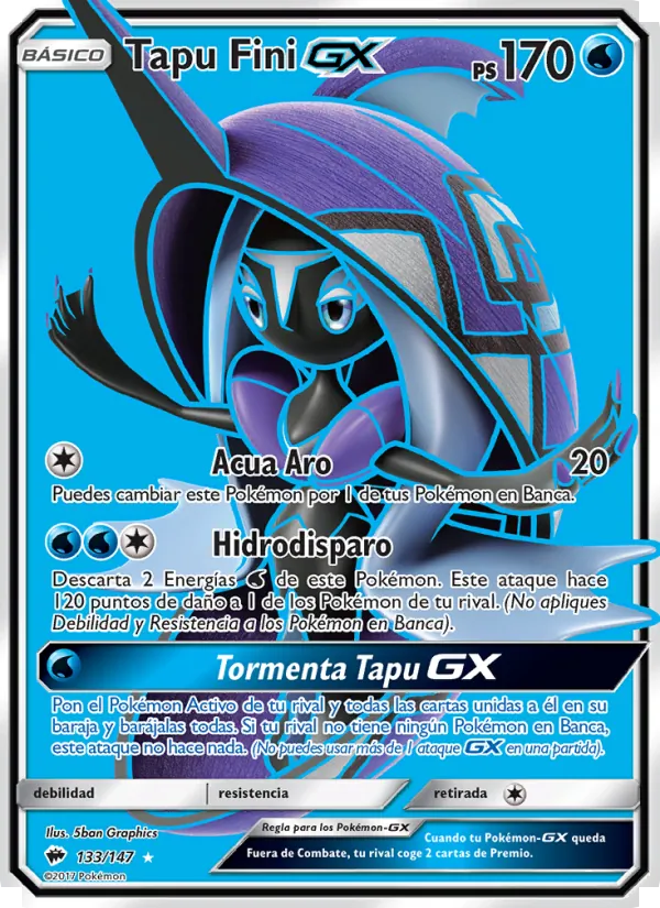 Tapu Fini GX (Sombras Ardientes #133/147)