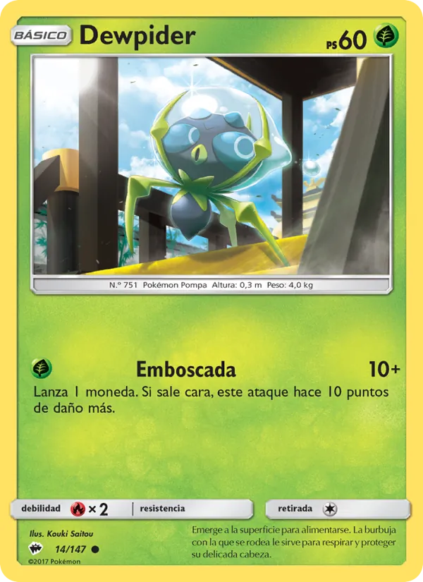 Dewpider (Sombras Ardientes #14/147)
