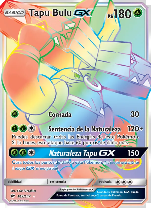 Tapu Bulu GX (Burning Shadows #149/147)