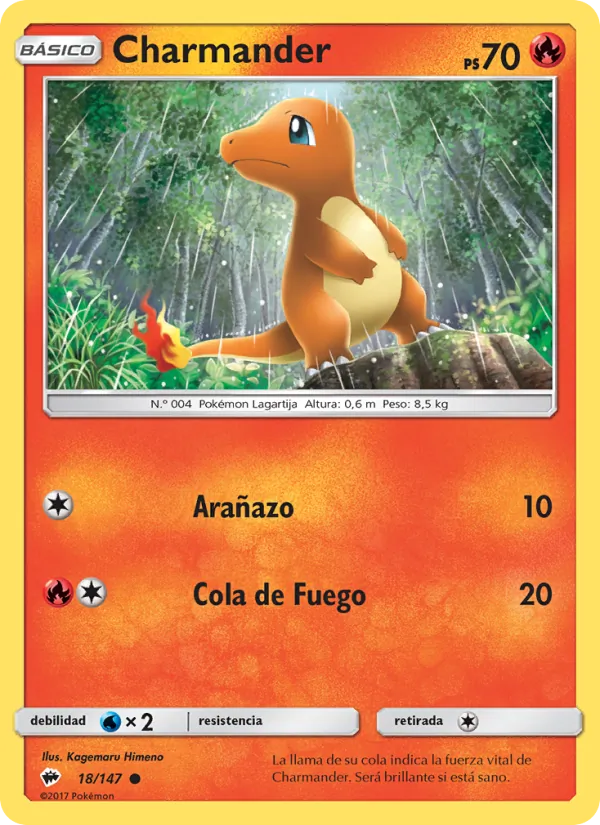 Charmander (Burning Shadows #18/147)