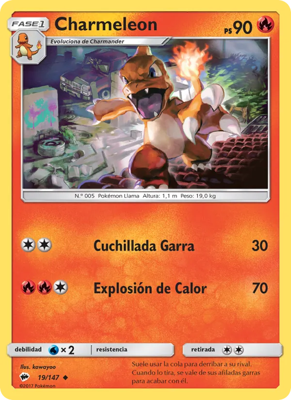 Charmeleon (Sombras Ardientes #19/147)