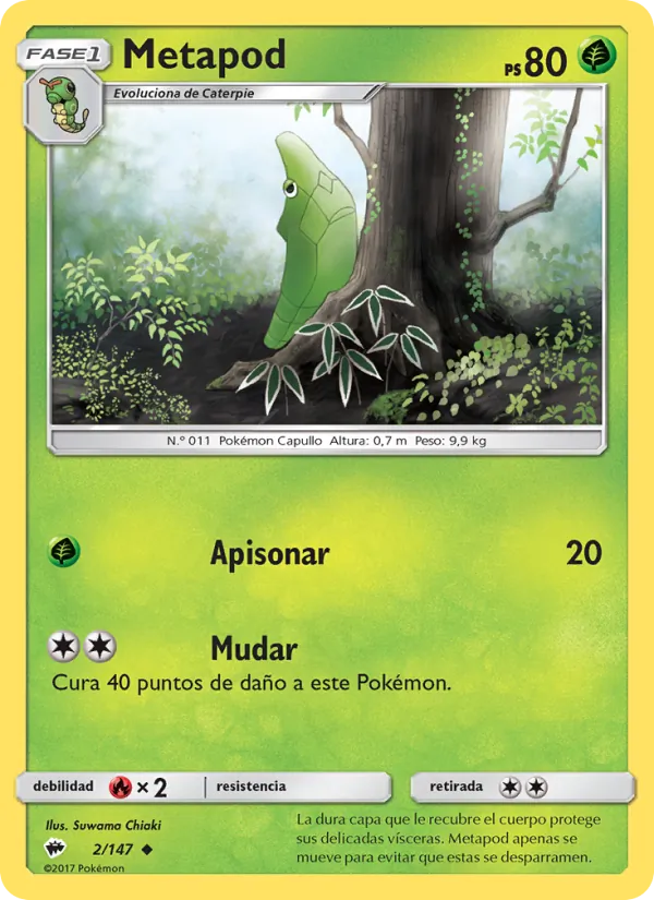 Metapod (Sombras Ardientes #2/147)