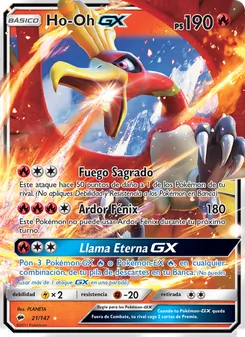 Ho-Oh GX (Sombras Ardientes #21/147)