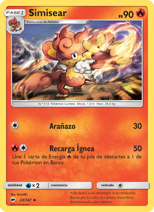 Simisear (Sombras Ardientes #23/147)