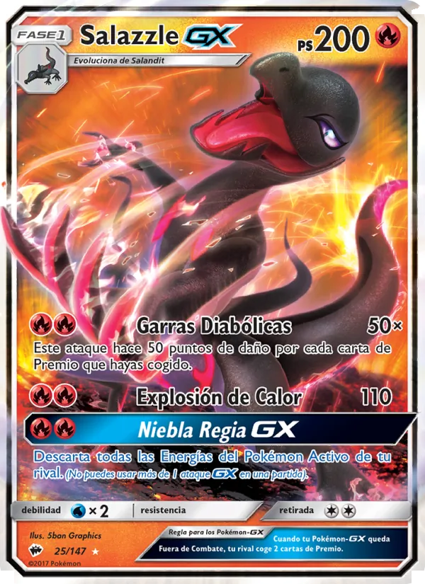 Salazzle GX (Sombras Ardientes #25/147)
