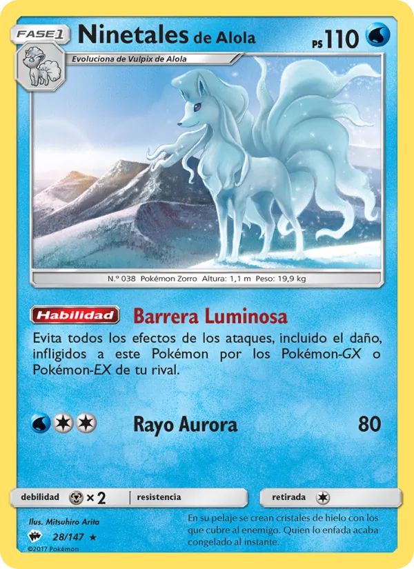 Ninetales de Alola (Sombras Ardientes #28/147)