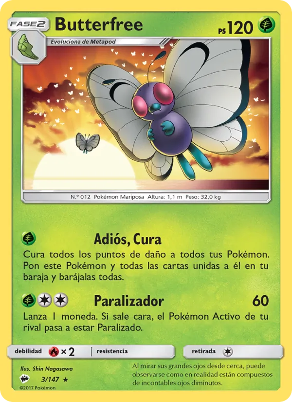 Butterfree (Sombras Ardientes #3/147)