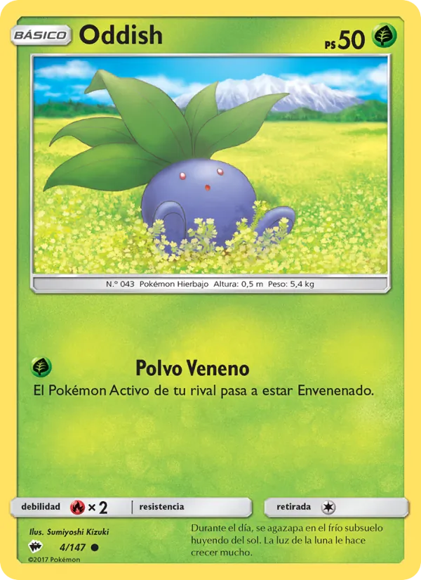 Oddish (Sombras Ardientes #4/147)