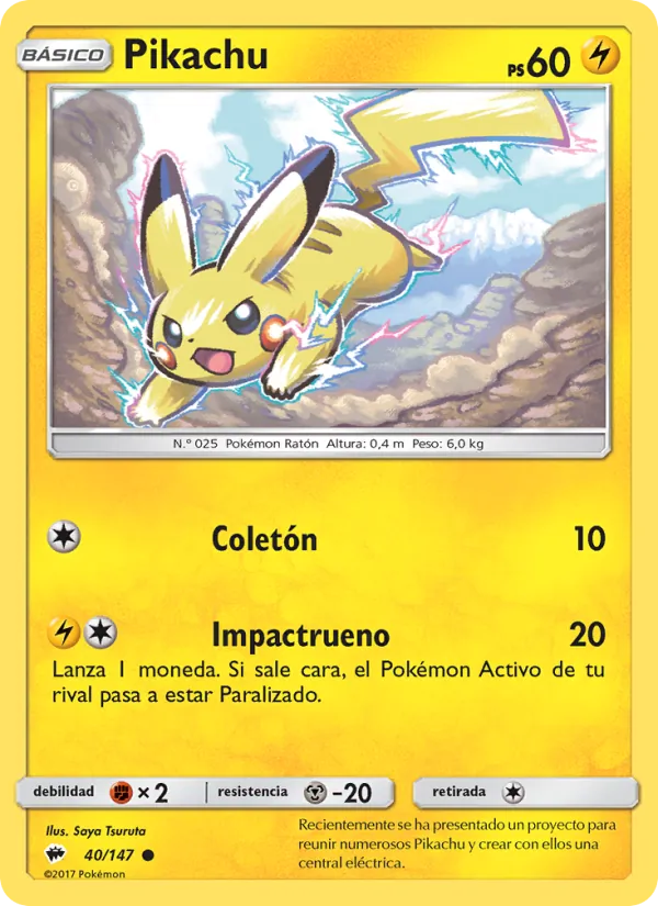 Pikachu (Sombras Ardientes #40/147)