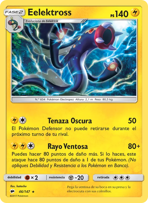 Eelektross (Burning Shadows #46/147)