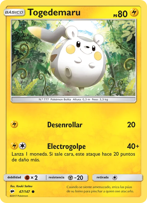 Togedemaru (Burning Shadows #47/147)