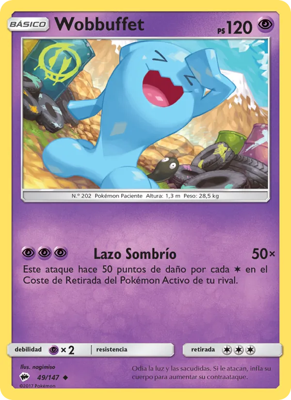 Wobbuffet (Burning Shadows #49/147)