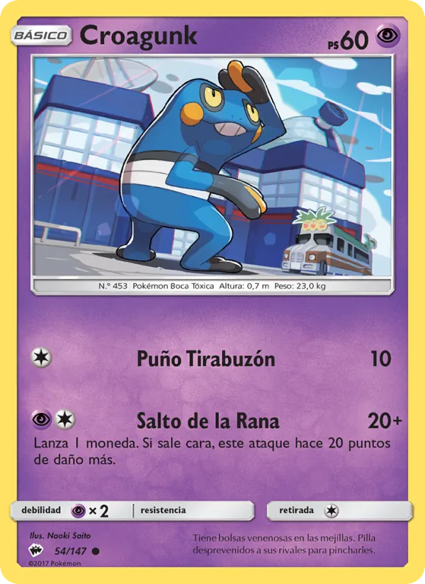Croagunk (Sombras Ardientes #54/147)