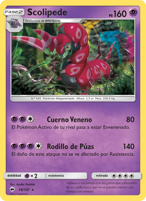 Scolipede (Sombras Ardientes #58/147)