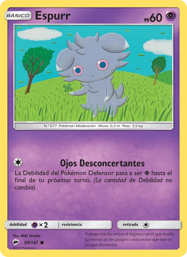 Espurr (Burning Shadows #59/147)