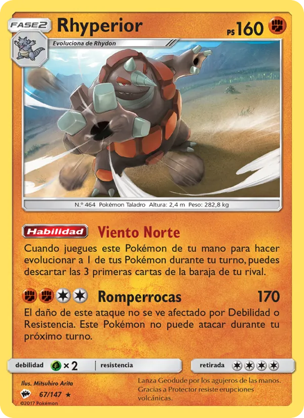 Rhyperior (Burning Shadows #67/147)