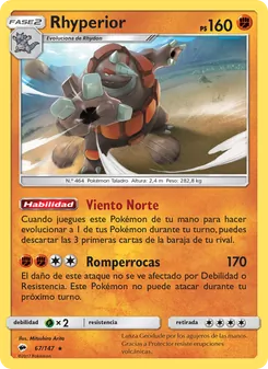 Rhyperior (Sombras Ardientes #67/147)