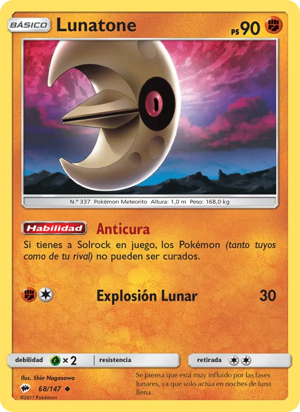 Lunatone (Sombras Ardientes #68/147)