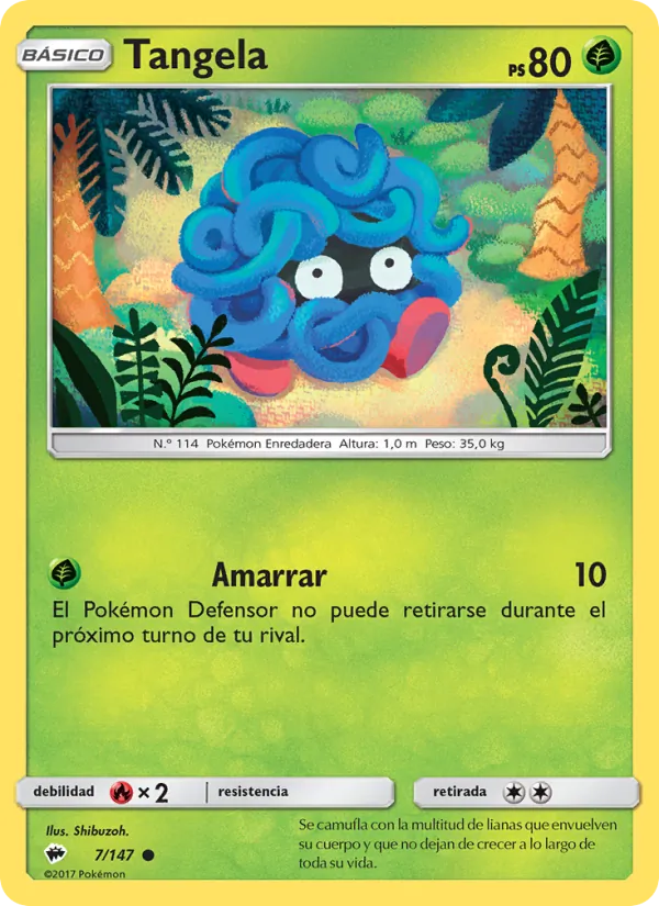 Tangela (Sombras Ardientes #7/147)