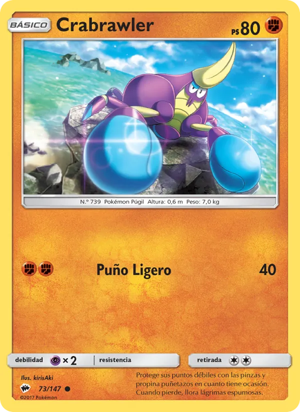 Crabrawler (Sombras Ardientes #73/147)