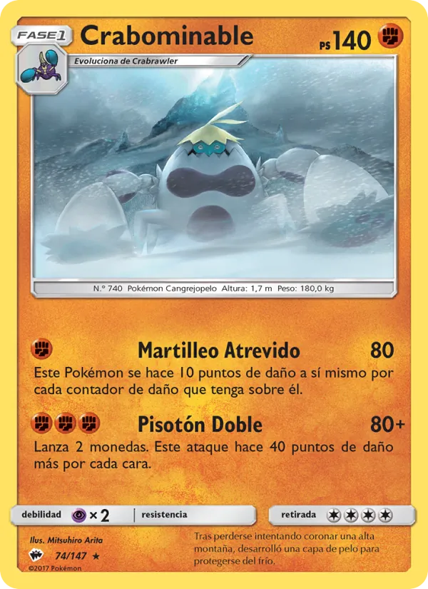 Crabominable (Burning Shadows #74/147)