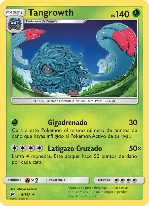 Tangrowth (Sombras Ardientes #8/147)