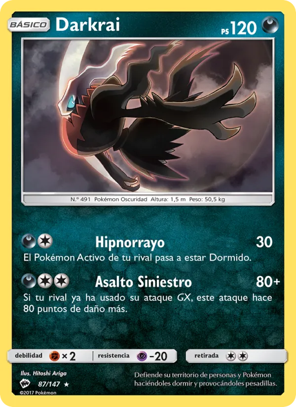 Darkrai (Sombras Ardientes #87/147)