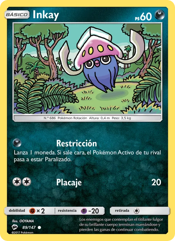 Inkay (Sombras Ardientes #89/147)