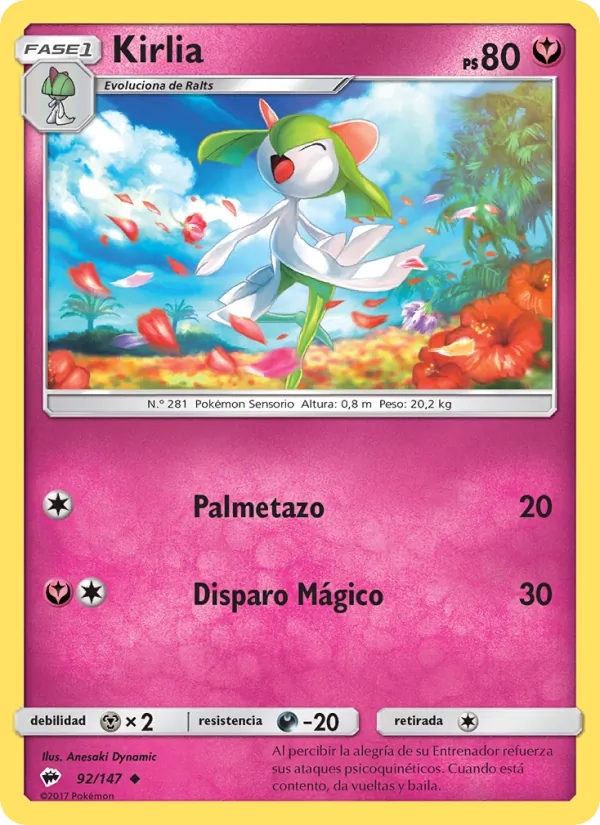Kirlia (Burning Shadows #92/147)
