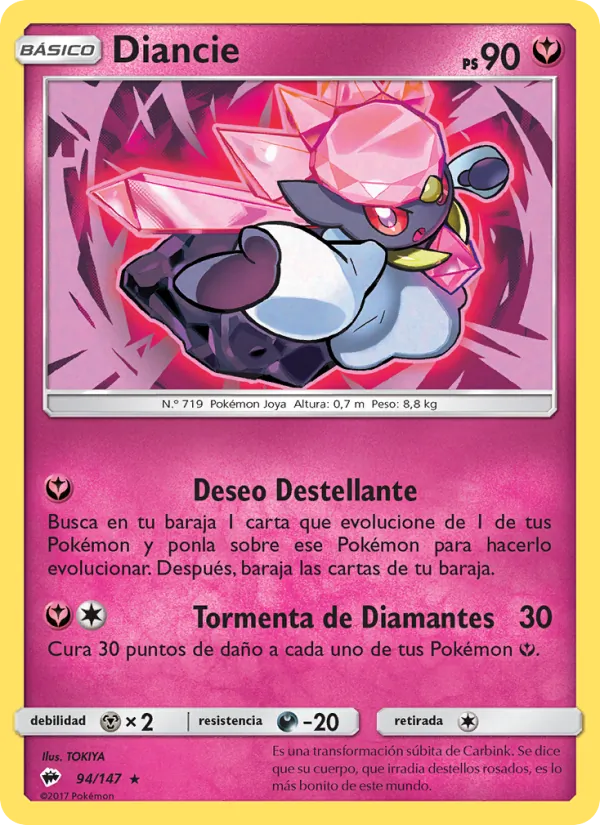 Diancie (Sombras Ardientes #94/147)