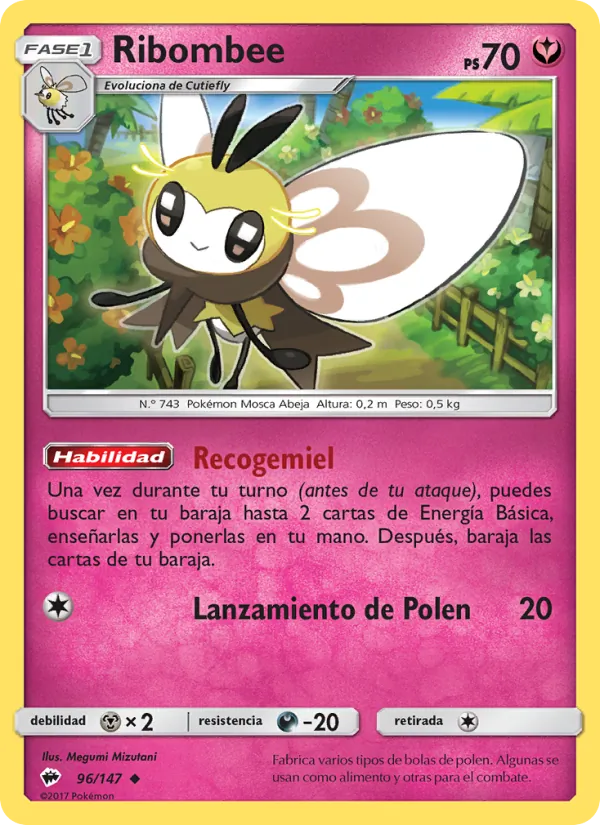 Ribombee (Burning Shadows #96/147)