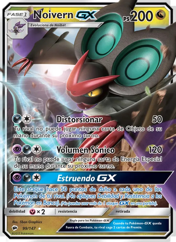 Noivern GX (Sombras Ardientes #99/147)