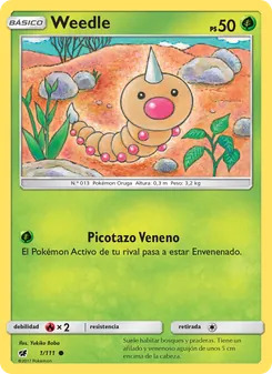 Weedle (Invasión Carmesí #1/111)