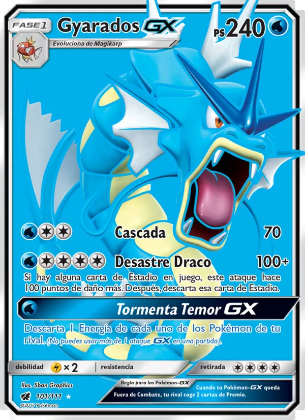 Gyarados GX (Invasión Carmesí #101/111)