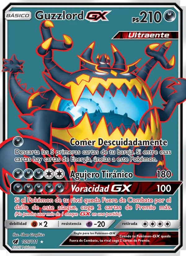 Guzzlord GX (Invasión Carmesí #105/111)