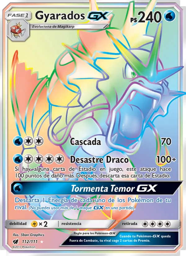 Gyarados GX (Invasión Carmesí #112/111)