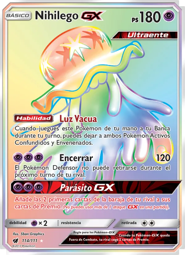 Nihilego GX (Crimson Invasion #114/111)