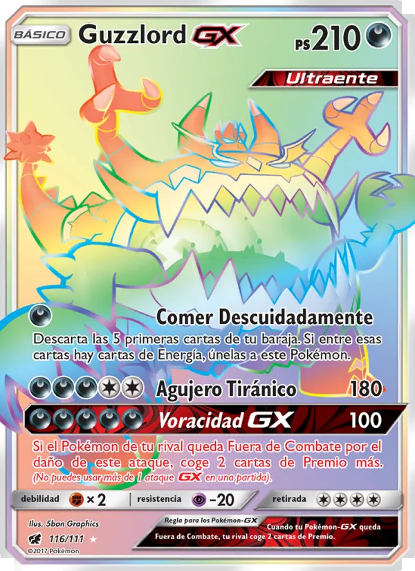 Guzzlord GX (Invasión Carmesí #116/111)