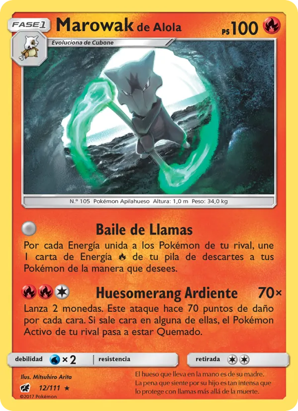 Marowak de Alola (Invasión Carmesí #12/111)