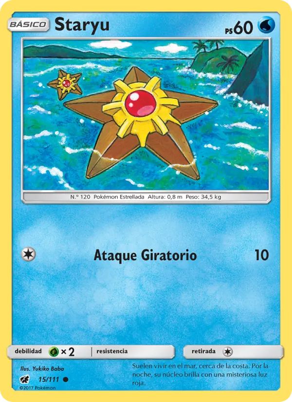 Staryu (Crimson Invasion #15/111)