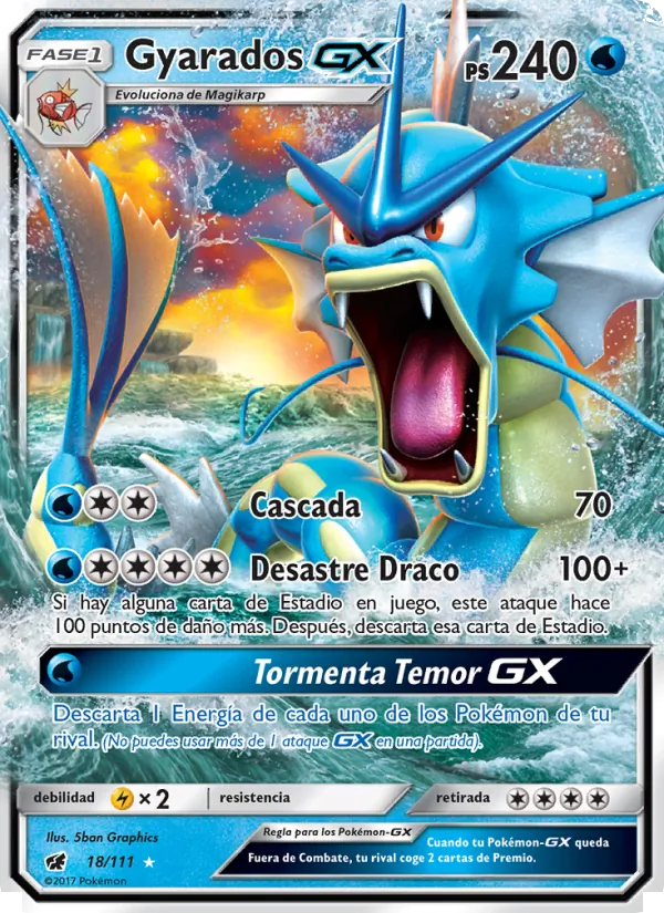 Gyarados GX (Invasión Carmesí #18/111)