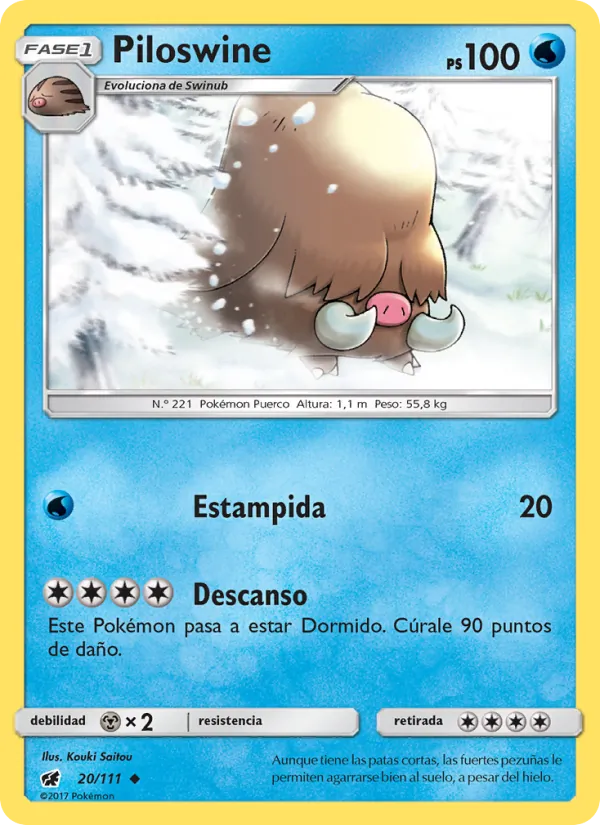 Piloswine (Invasión Carmesí #20/111)