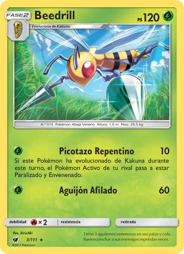 Beedrill (Invasión Carmesí #3/111)
