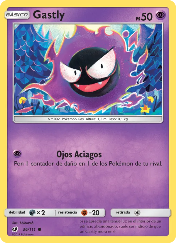 Gastly (Invasión Carmesí #36/111)