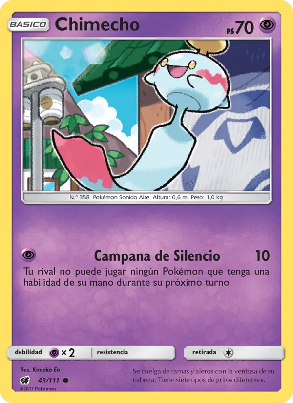Chimecho (Crimson Invasion #43/111)